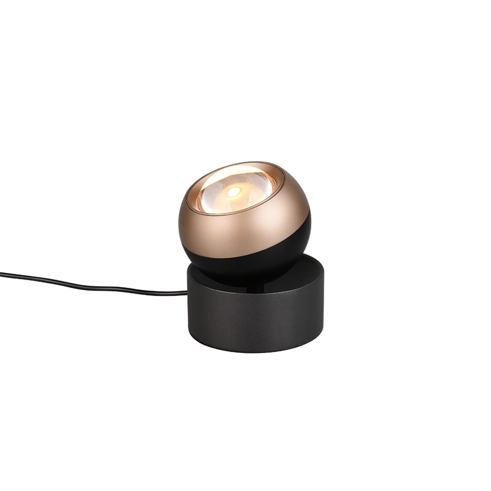 Design-Tischlampe Orbit Schwarz