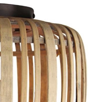 Deckenleuchte Woodrow 32cm Holz braun Brilliant 4004353395284