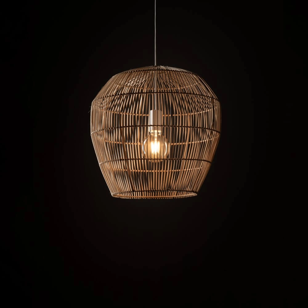 Rattan Pendelleuchte Haiti S Ø 43cm Lyora 5903139111638