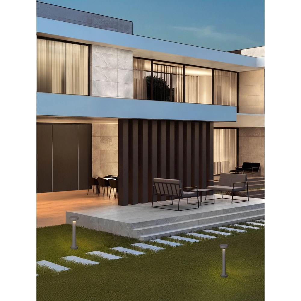 Gartenleuchte Cram Beton grau 50cm Lyora 5212017454683