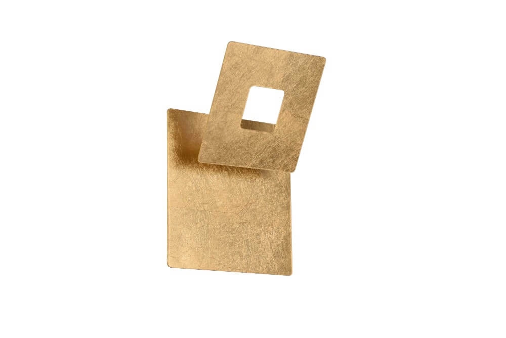 Verstellbare Wandleuchte Leano quadratisch 18 x 18 cm Trio 4017807581058