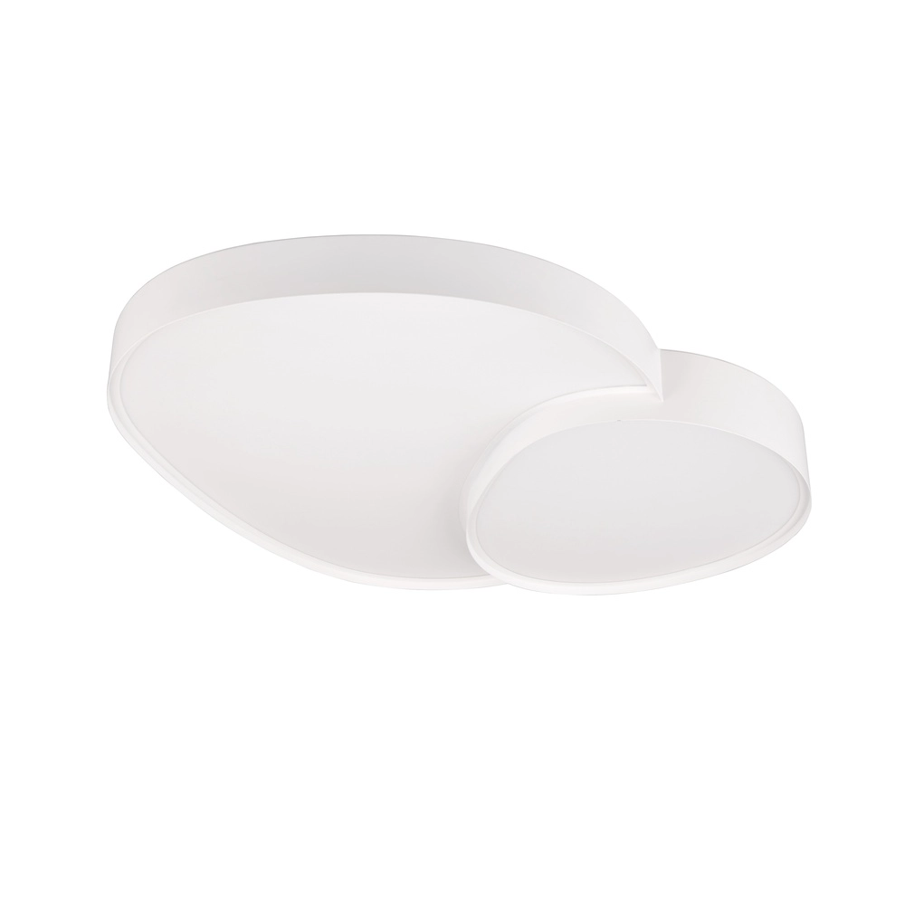 Organische Deckenleuchte Rise 77cm weiß Trio 4017807600605