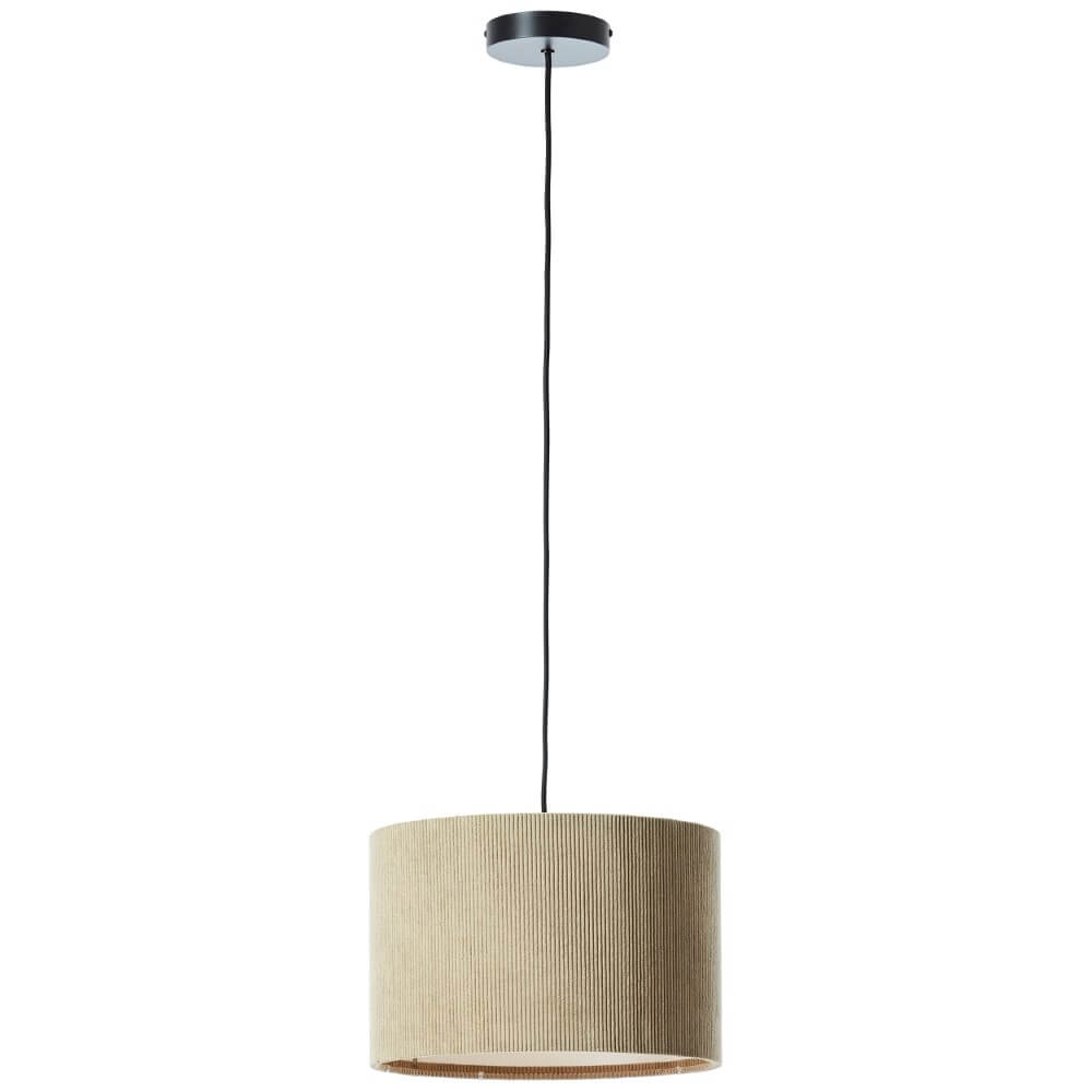 Design-Hängelampe Tony grau Ø 35cm Brilliant 4004353446306