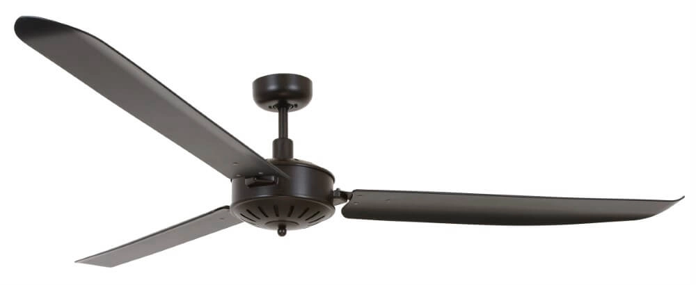 Großer Ventilator Airfusion Carolina Ø 178cm schwarz