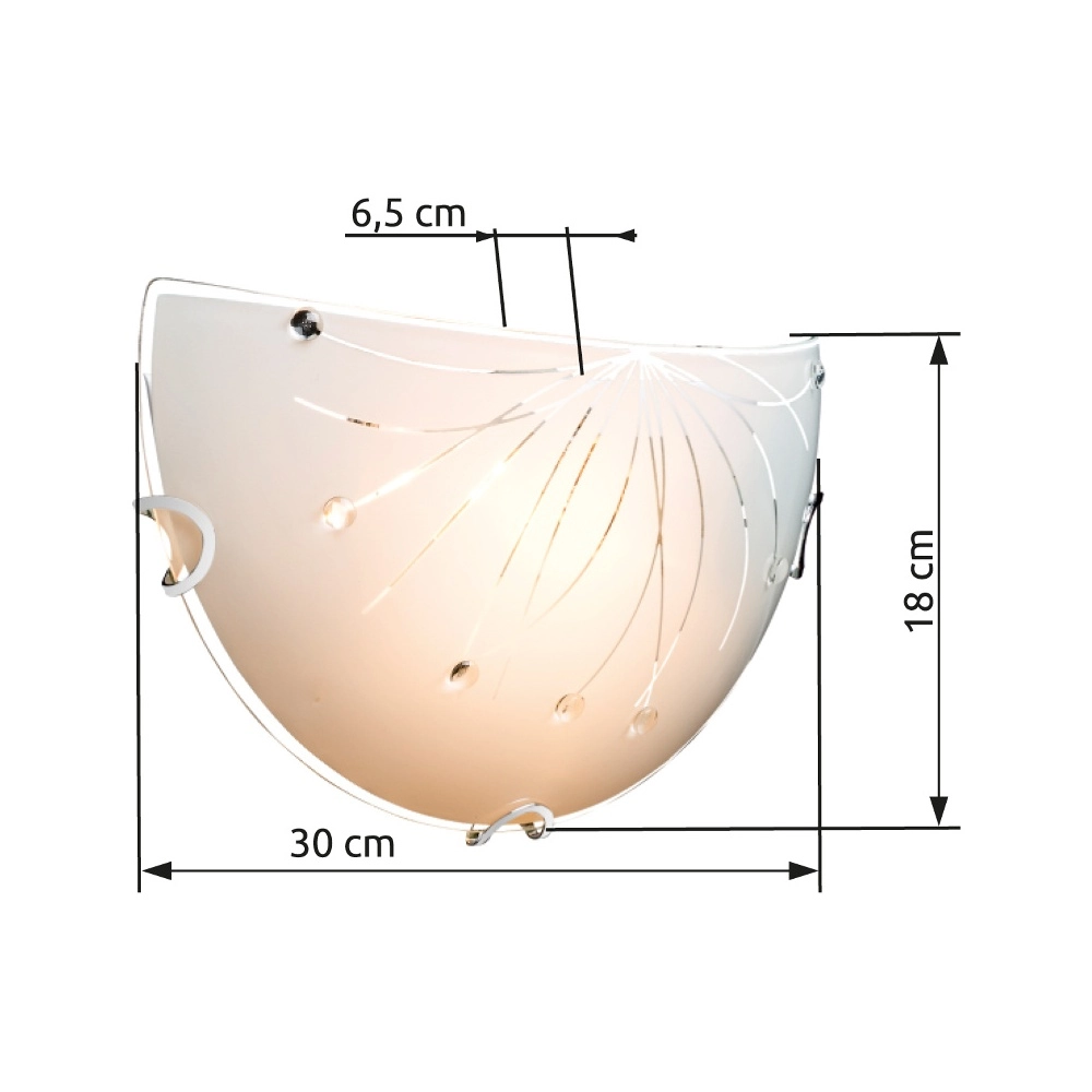 Wandlampe Calimero I Weiß Globo 9007371326280