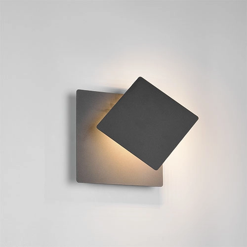 Moderne Wandlampe Mio Schwarz Trio 4017807673203