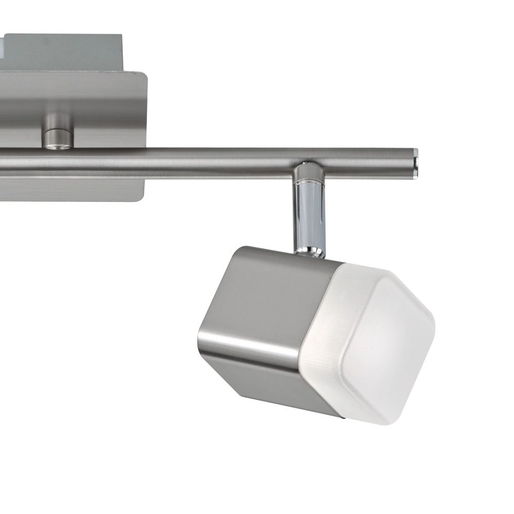 Deckenstrahler Roubaix 2-leichter Metallgrau Trio 4017807391428