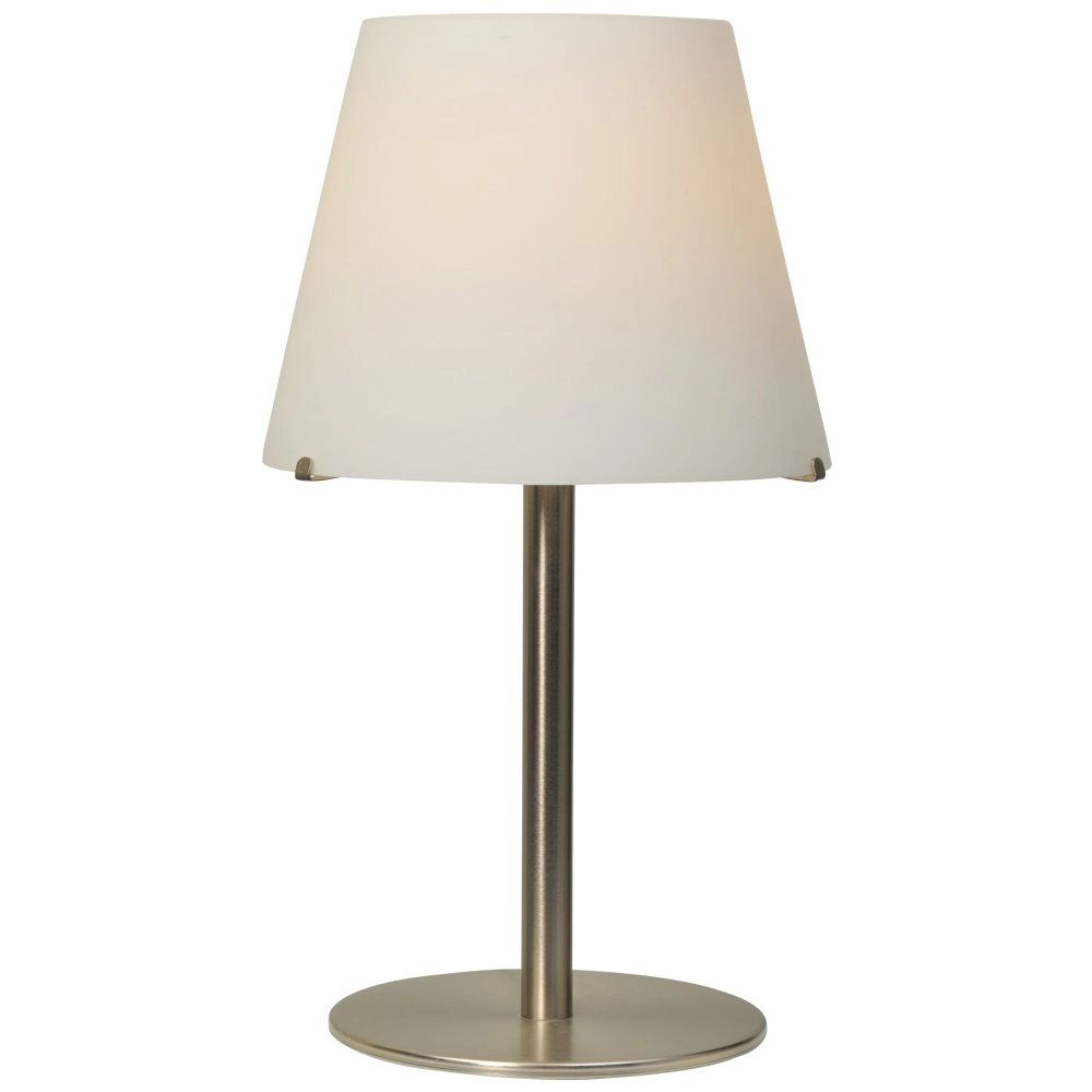 Tischlampe Calabro 44 cm mattgrau mit weiß Masterlight 8718121093666