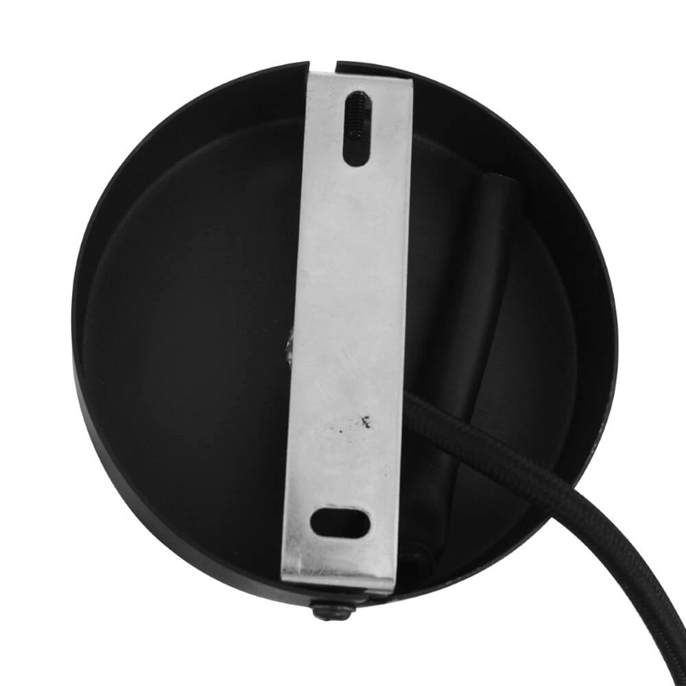 Drahtlampe Aureole 42cm schwarz mit Gold Steinhauer 8712746135480