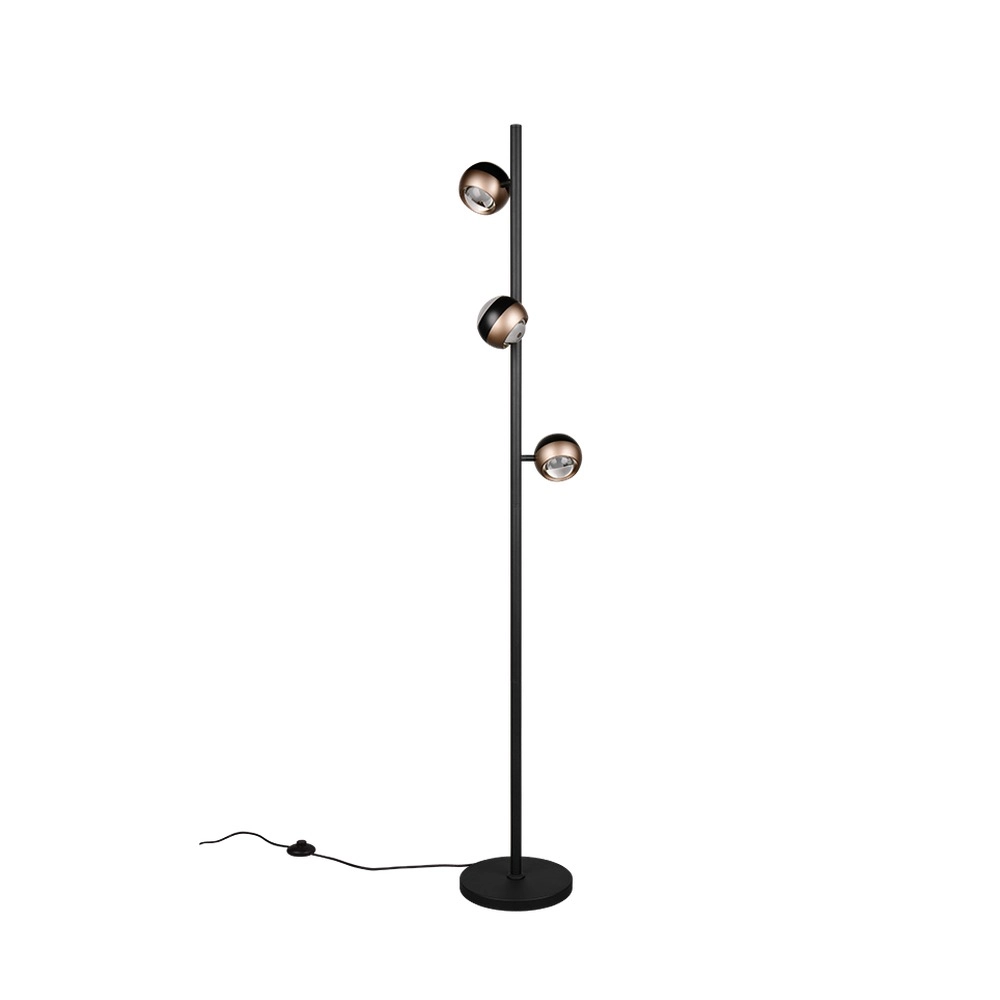 Design-Stehlampe Orbit Schwarz Trio 4017807619065