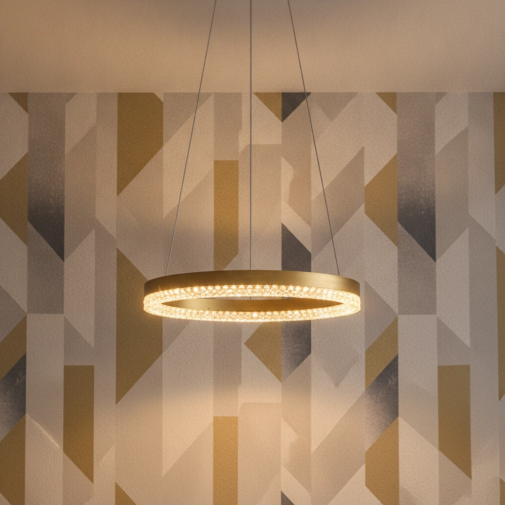 Pendelleuchte Adria gold Ø 40cm