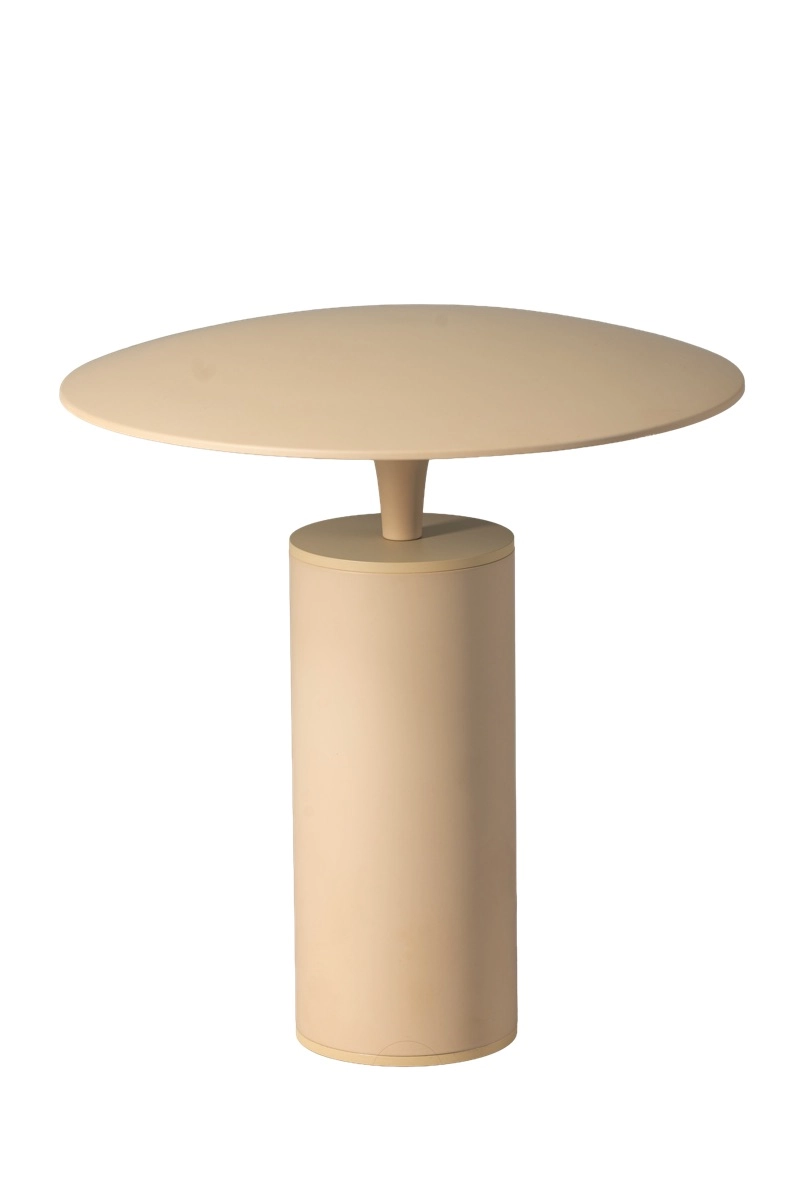 LED-Tischlampe Jess Ø 33 cm – Sand