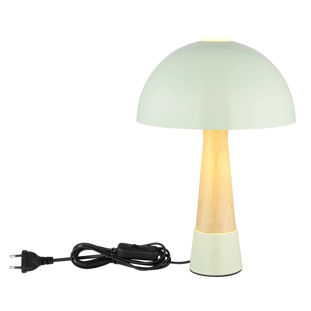 Einzigartige Tischlampe Paulin Ø 25 cm grün Globo 9007371513802