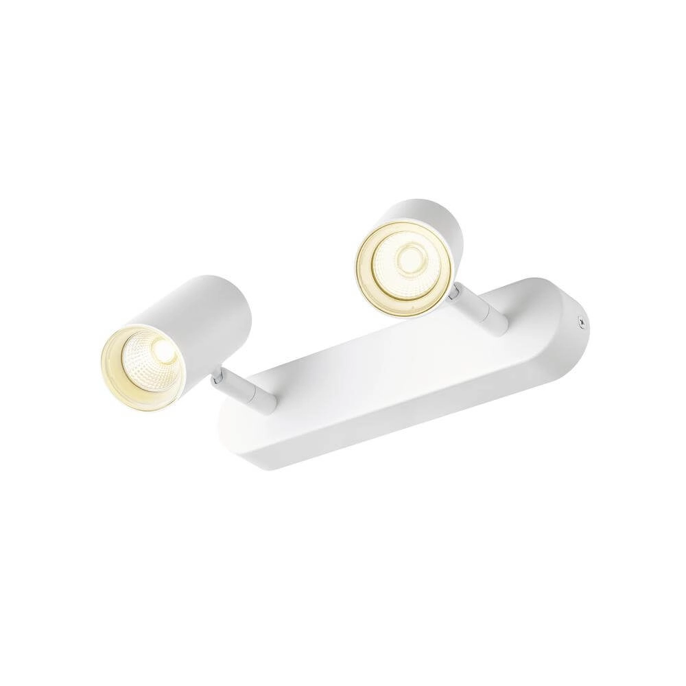 Aufputz-Spot Noblo weiß 2-flammig 3000K SLV 4024163300407