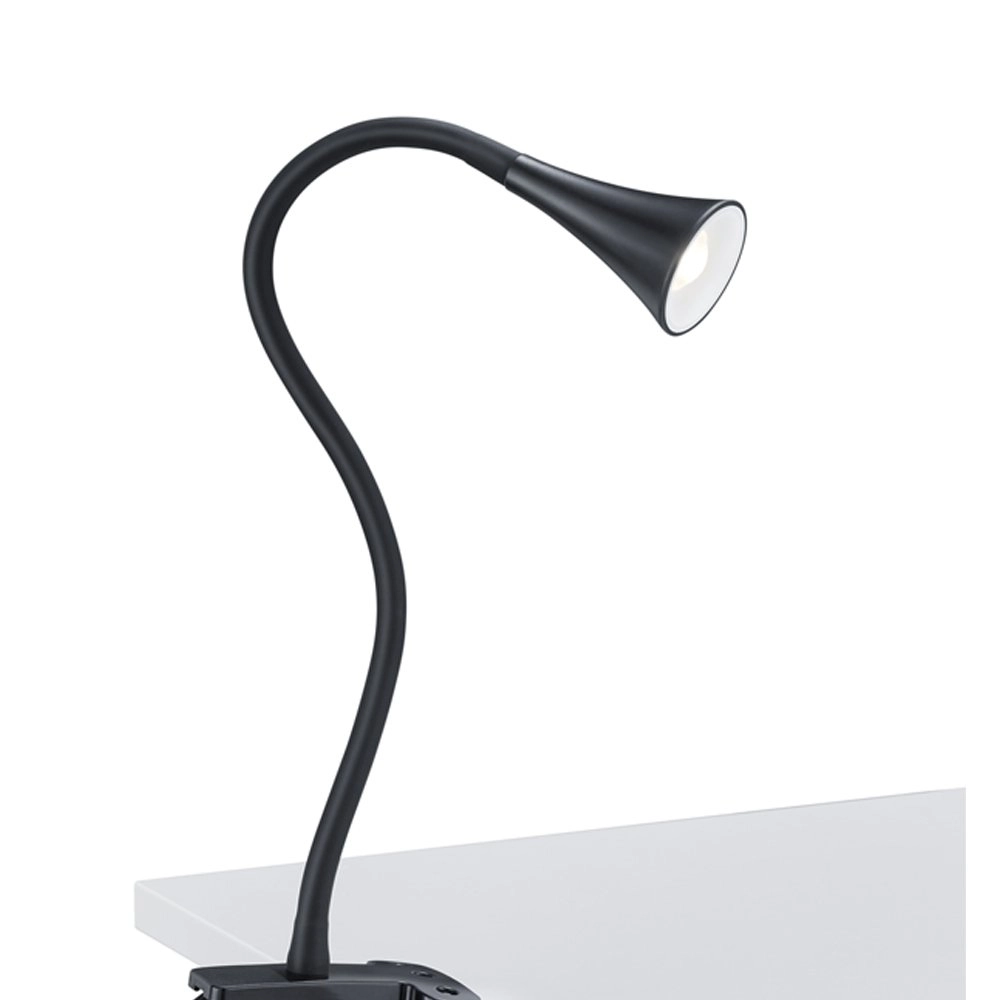 LED-Leselampe Viper schwarz Trio 4017807328394