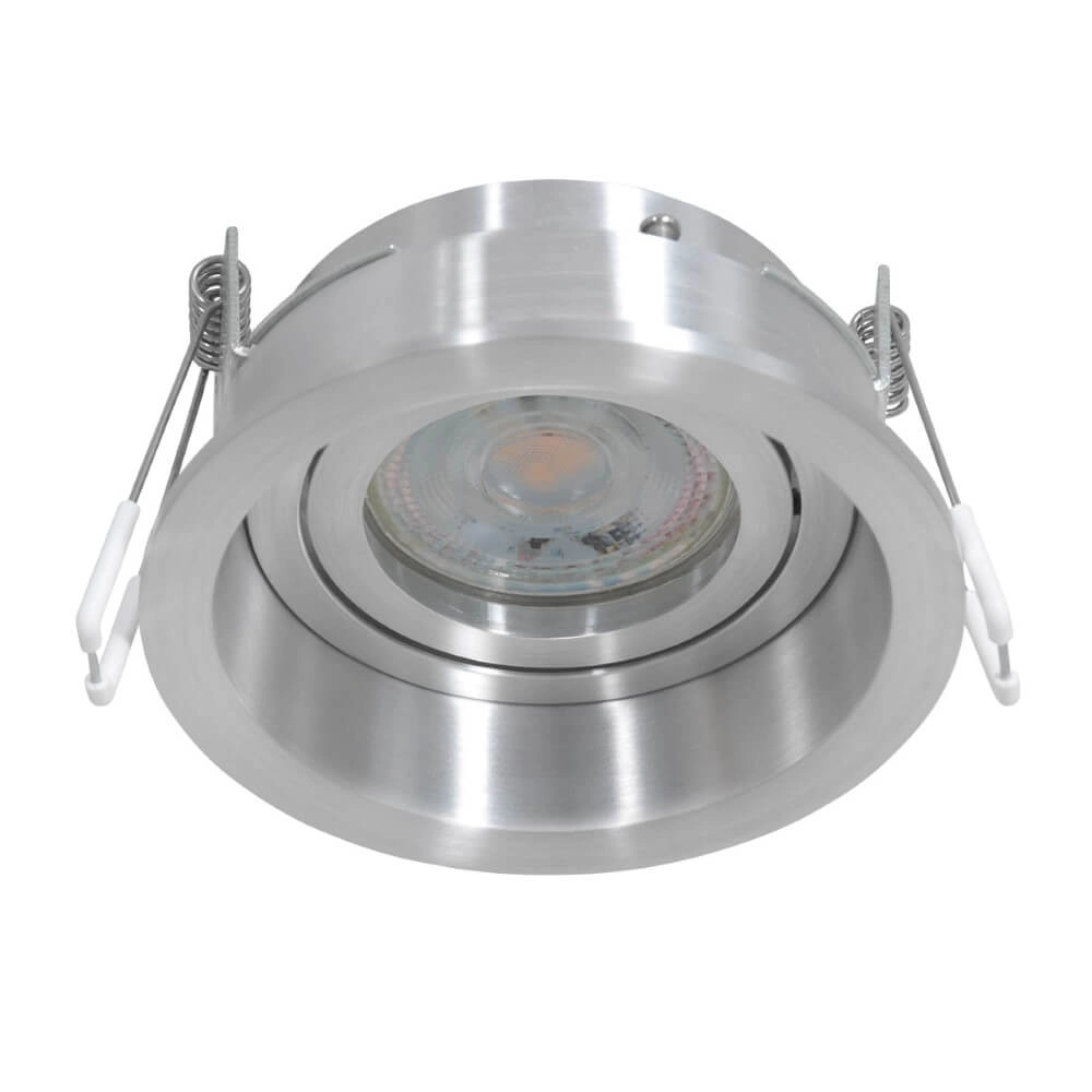 Gebürsteter Einbaustrahler Pelite spot Ø 10cm Steinhauer 8712746152661