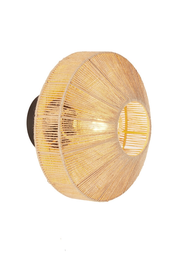 Rattan-Wandleuchte Lyra Ø 31cm