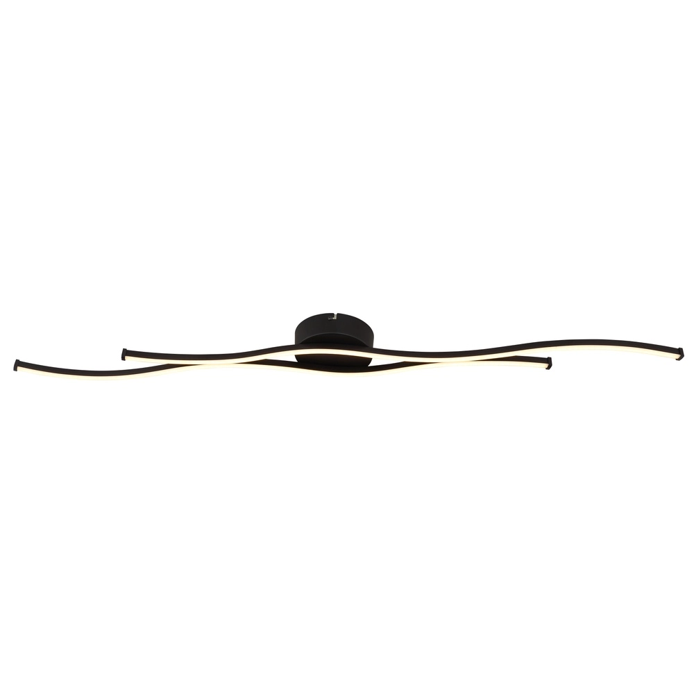 Moderne Deckenlampe Boyd Schwarz Globo 9007371487103