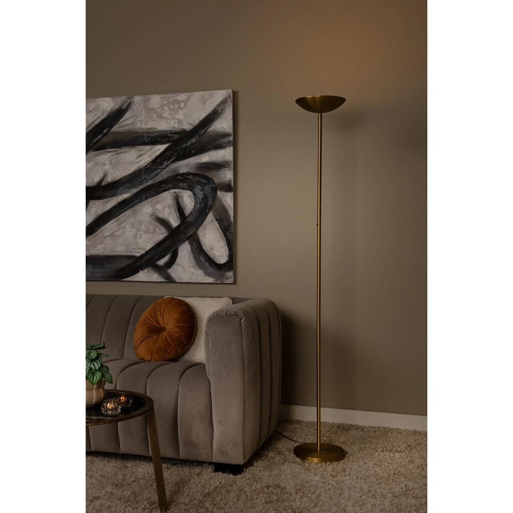 Design-Stehlampe Zenith Gold Lucide 5411212194053