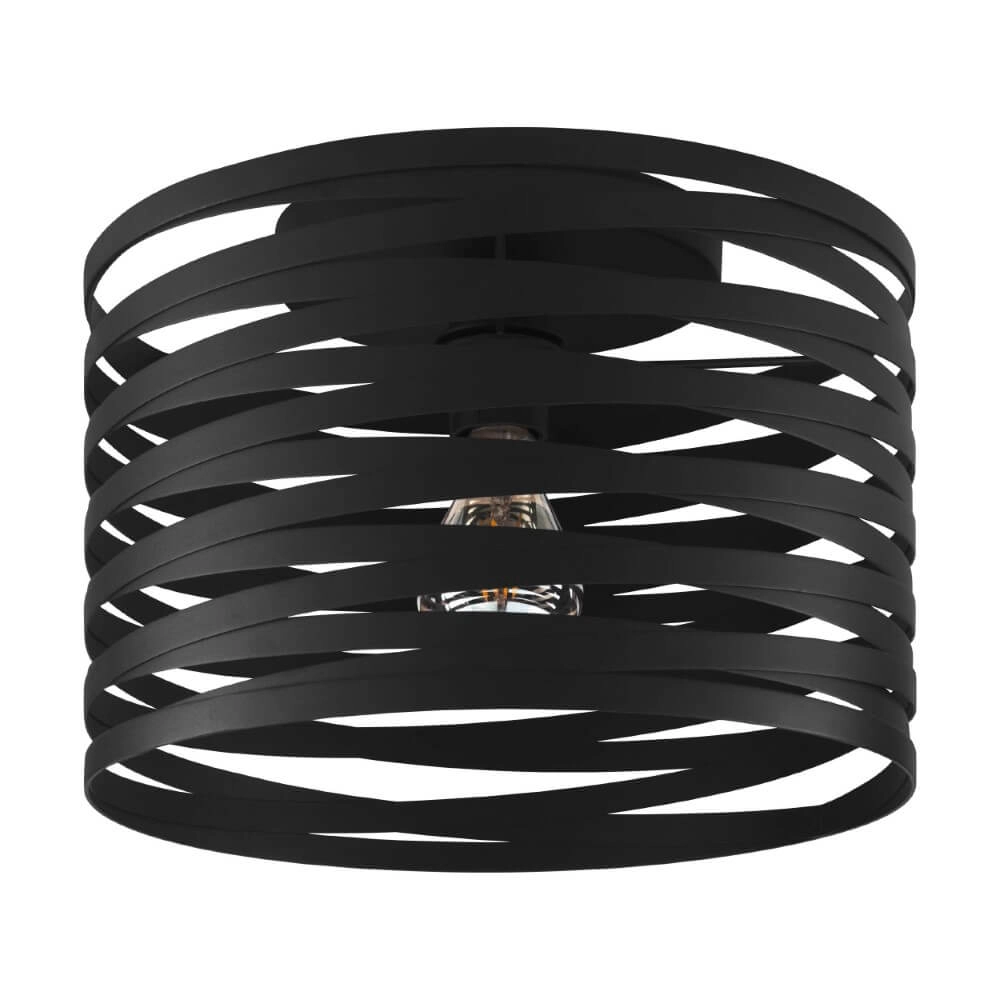 Schwarze Deckenlampe Cremella Ø 37cm Eglo 9008606234417