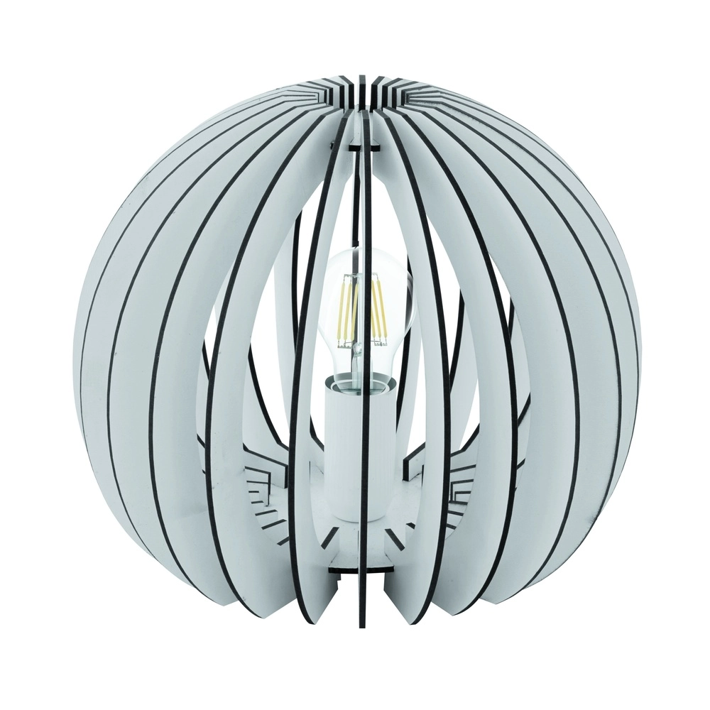 Tischlampe Cossano Weiß