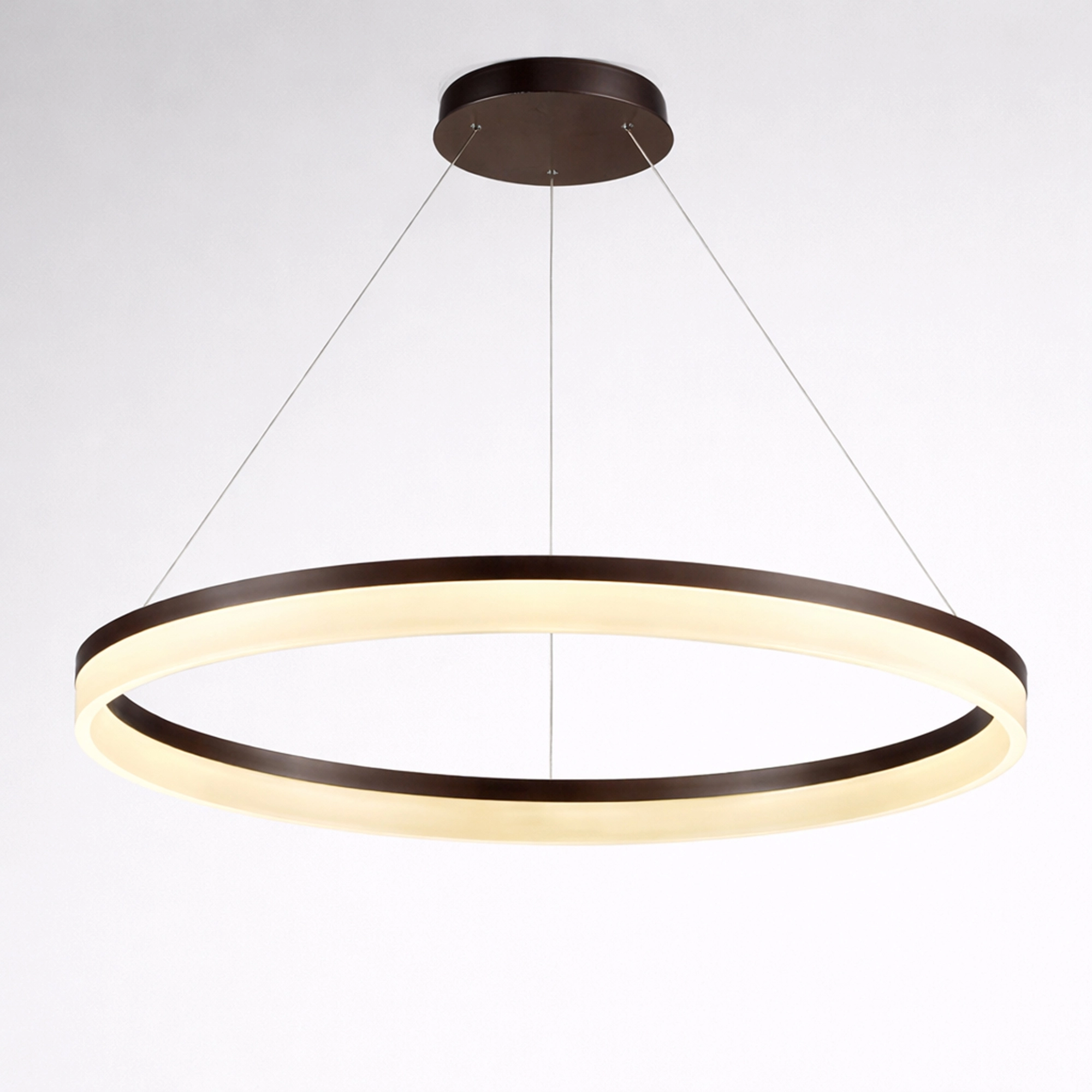 Elegante Pendellampe Ara Ø 100cm Bronze Lyora 5053423316031