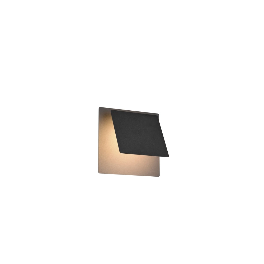 Moderne Wandlampe Mio Schwarz Trio 4017807673203