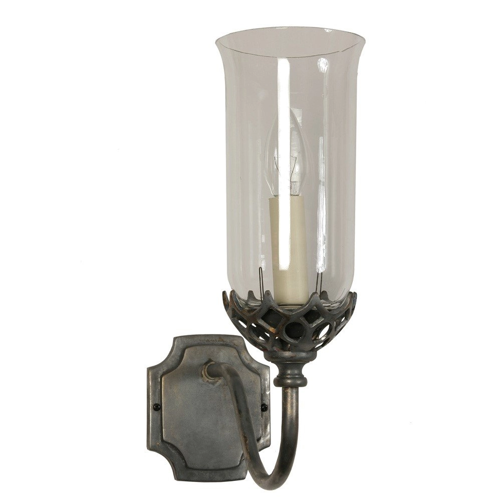 Antike Wandleuchte Gothic Cup Messing (PB) Limehouse