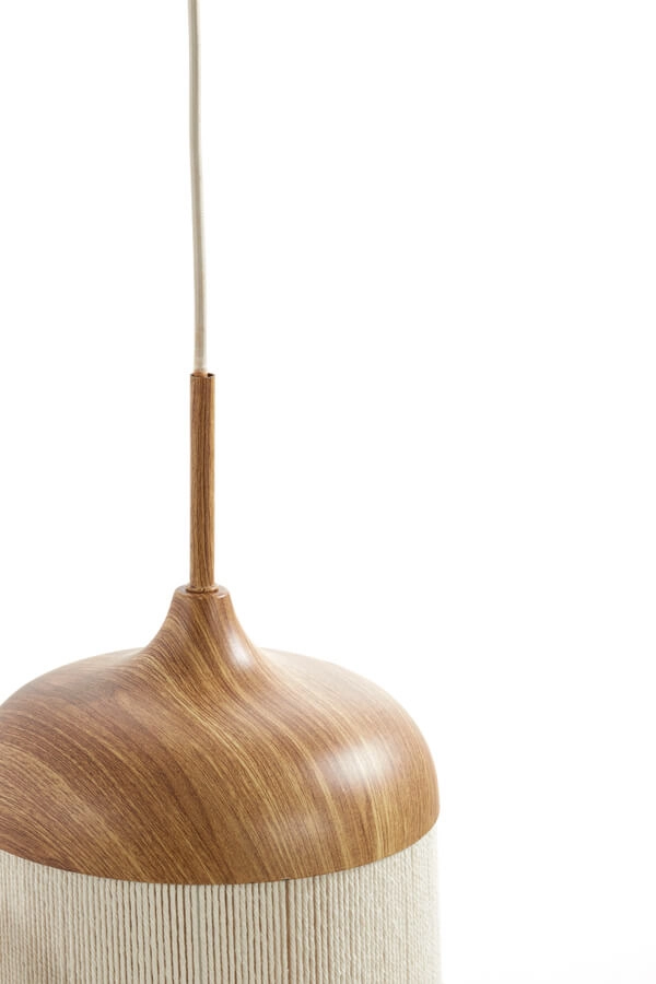 Pendelleuchte 3-flammig Dania Heller Holzdruck Light & Living 8717807710101