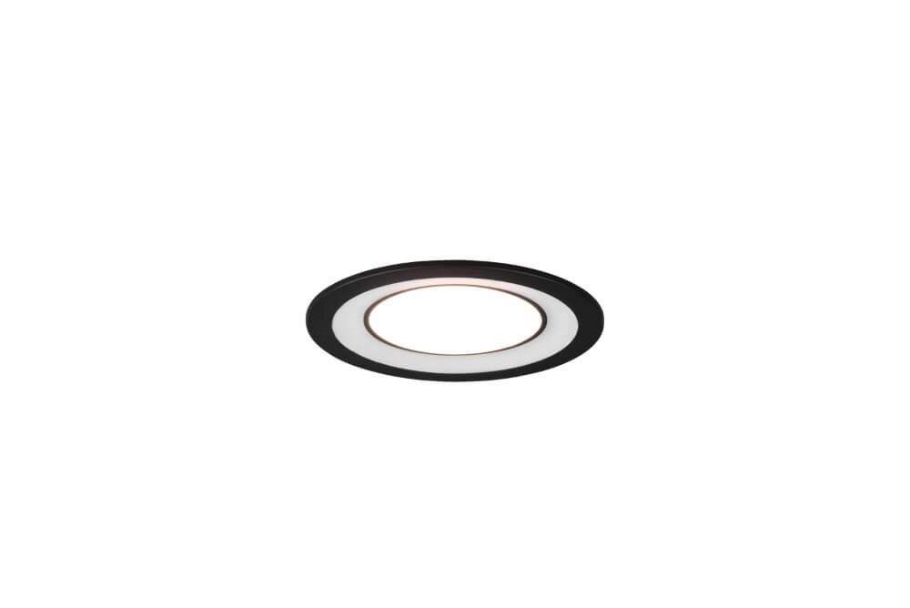 Einbaubeleuchtung Core 14,8 cm schwarz Trio 4017807504156