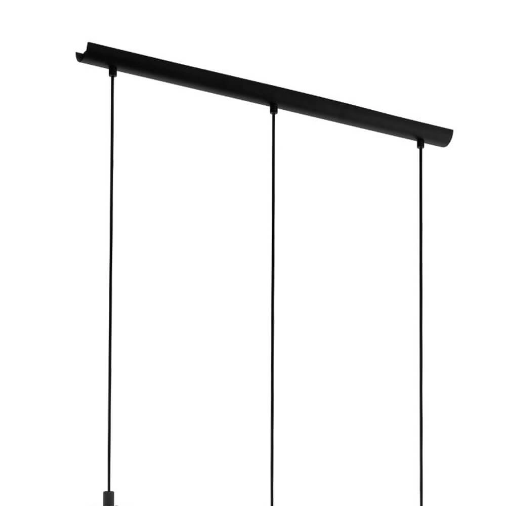 Esstisch mit Hängelampe Roccamena 1 3-flammige Drahtlampe Eglo 9002759436889