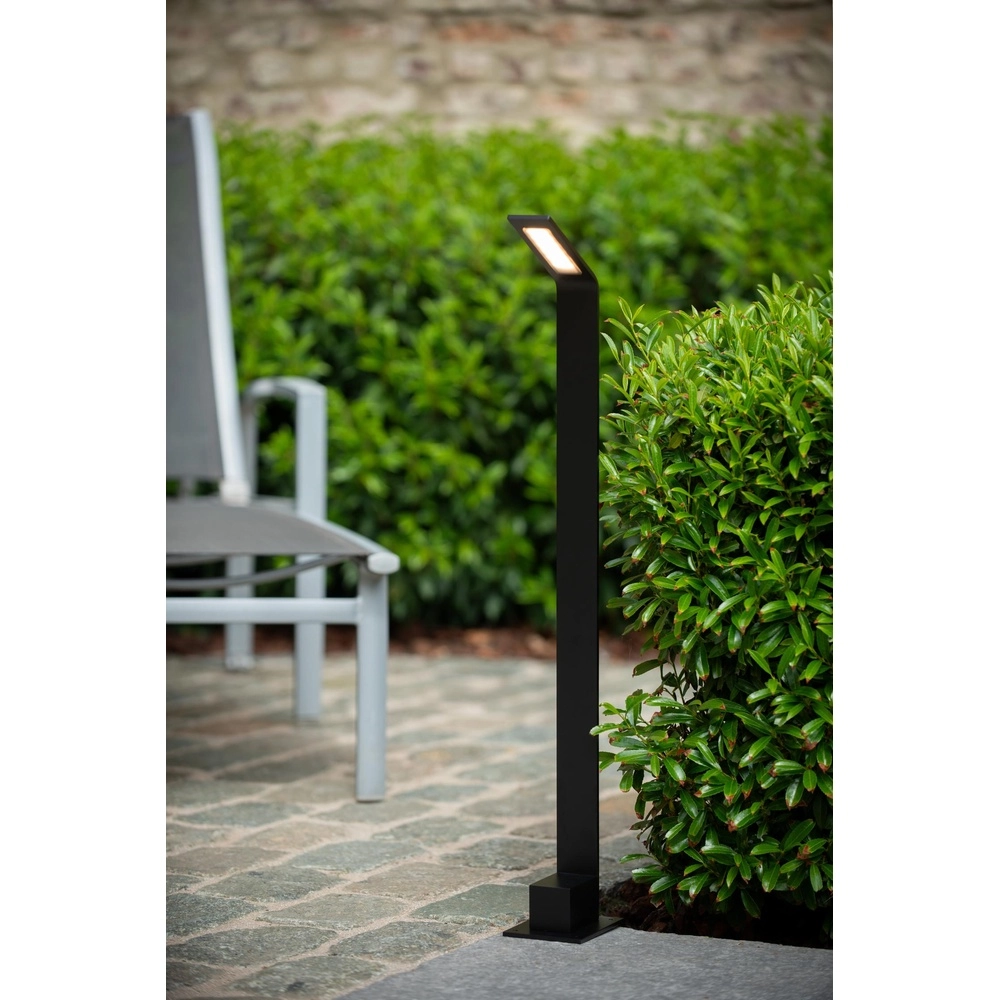 Design-Gartenlampe Lawford 80,5 cm schwarz Lucide 5411212290502