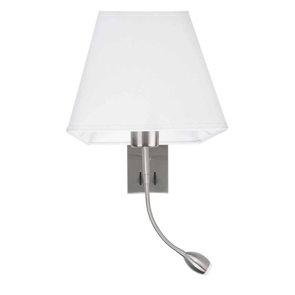 Wandleuchte Valencia Weiß mit Chrom Lyora 5212017411006