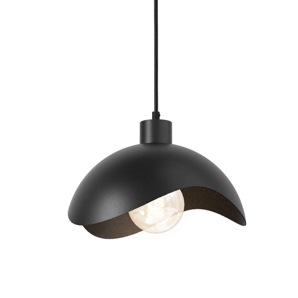 Büro-Hängelampe Volta 3x Ø30 cm – schwarz Masterlight 8718121395548