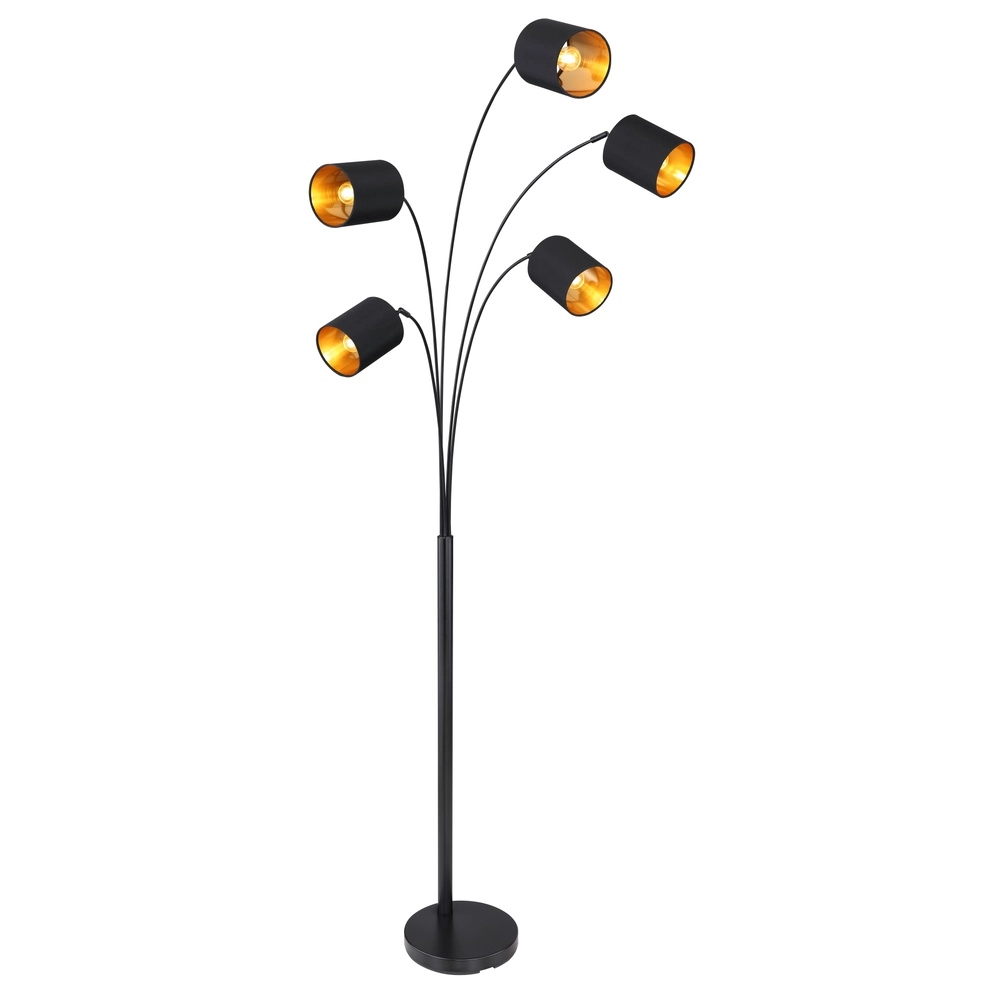 Stehlampe Kaddy Schwarz