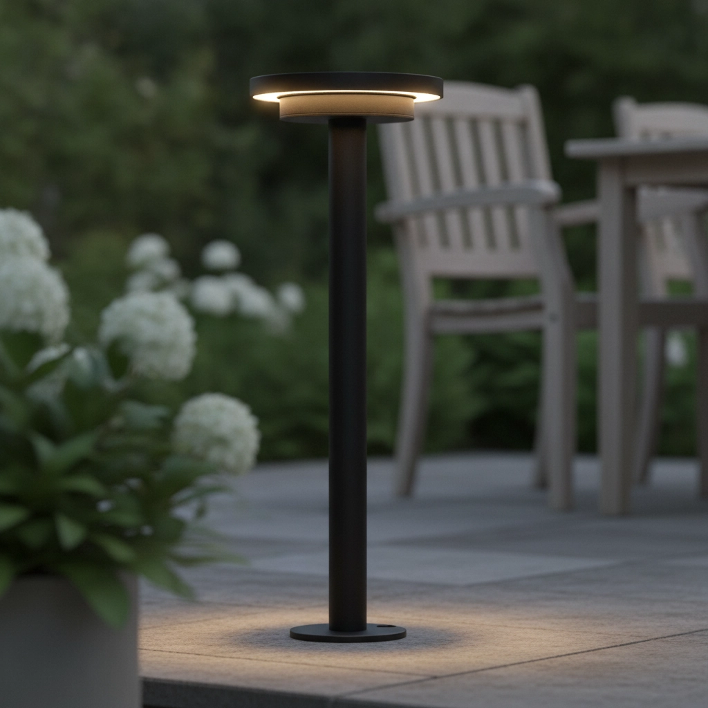 Gartenleuchte Nitro Design Schwarz 43,7cm