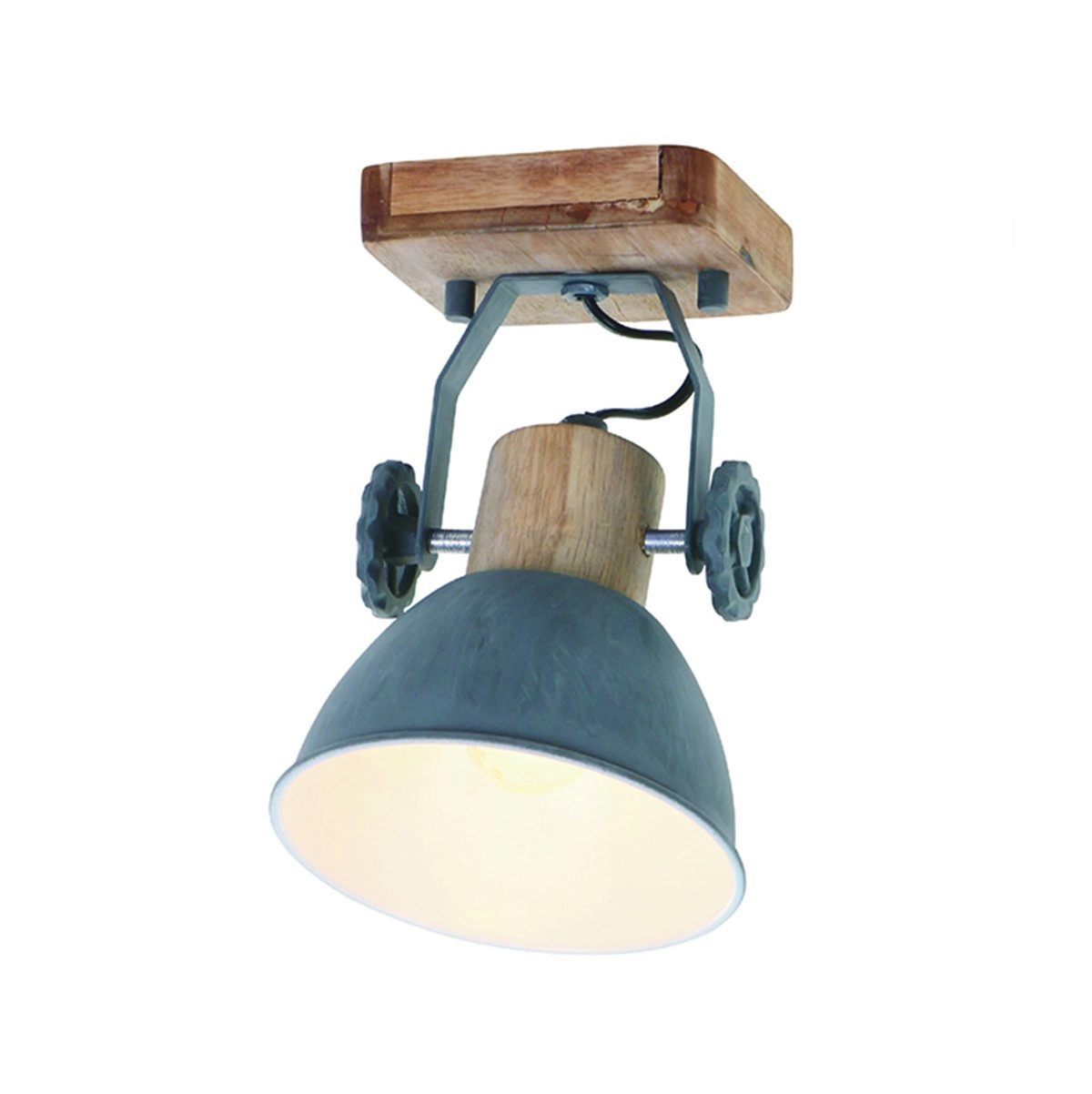 Strahler Gearwood Vintage graublau mit Holzbraun