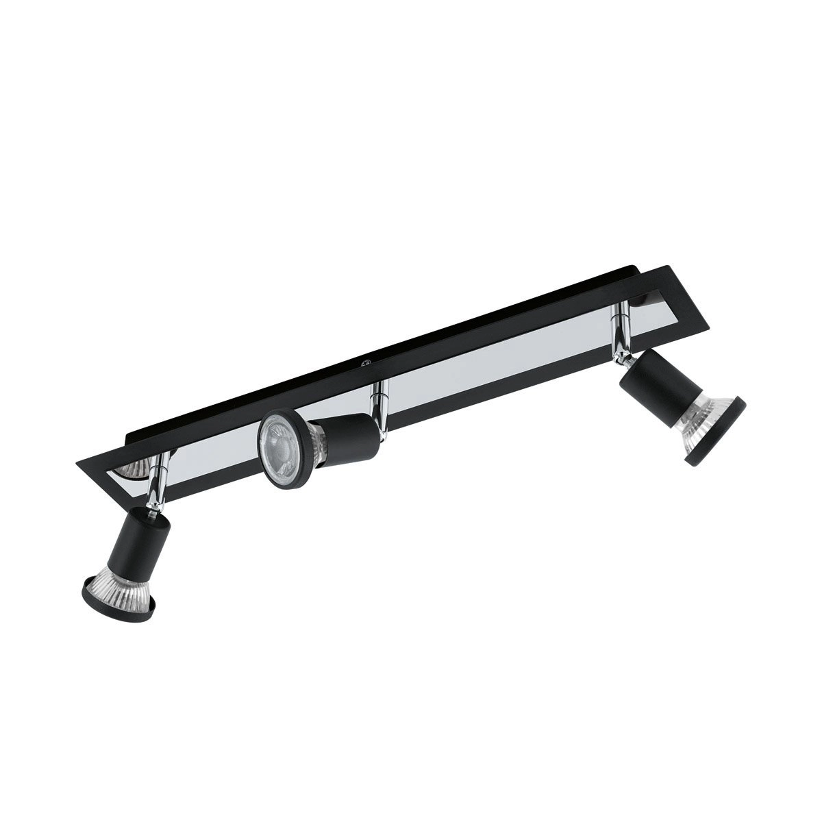 LED-Deckenspot Sarria 3-Licht-Schwarz Eglo 9002759949655