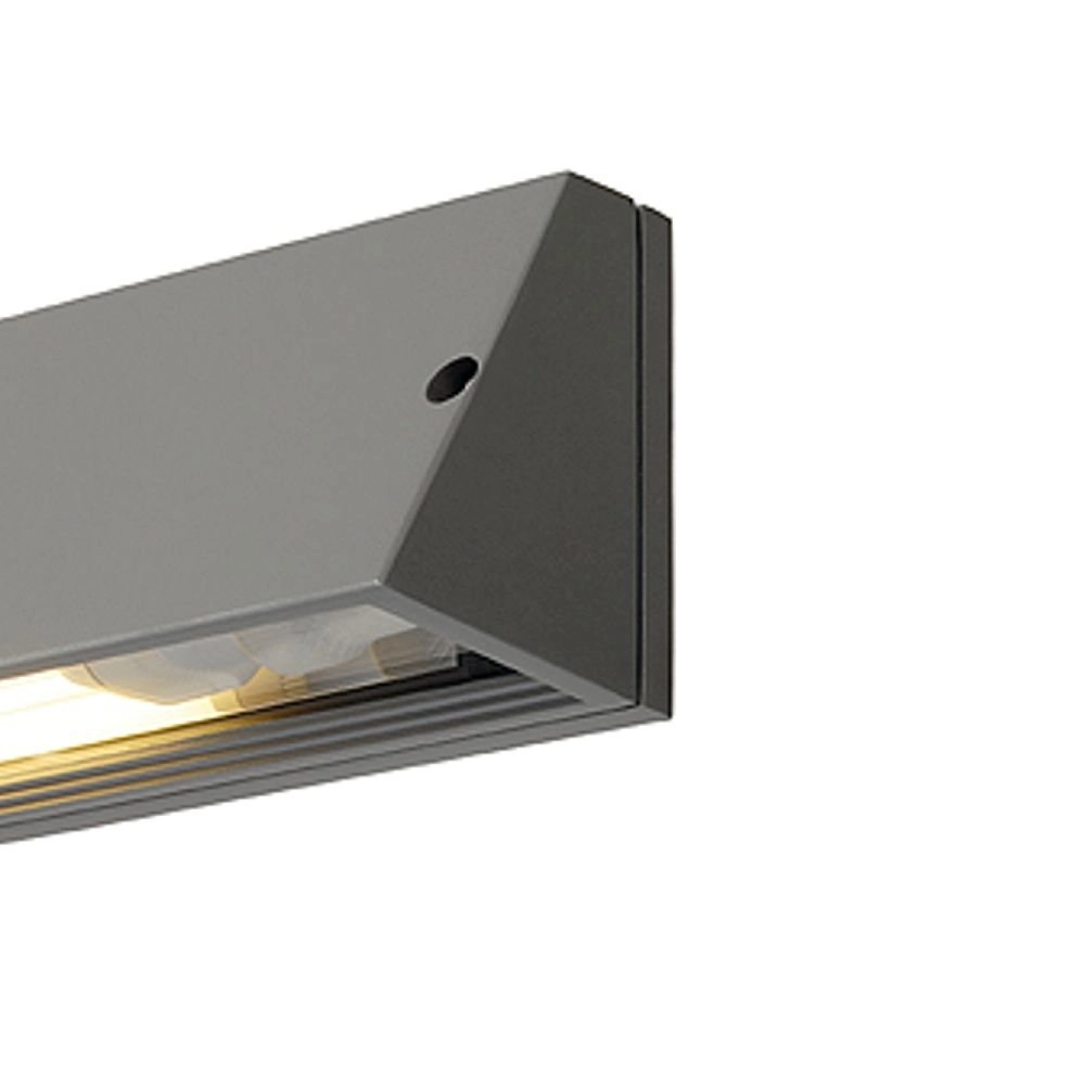 Außenlampe Pema Square Silbergrau SLV 4024163127851