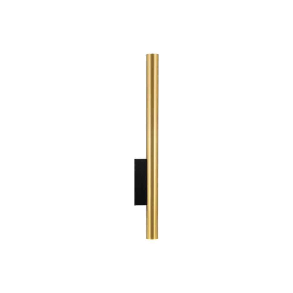Goldener langer Wandstrahler Fourty  XL oben unten