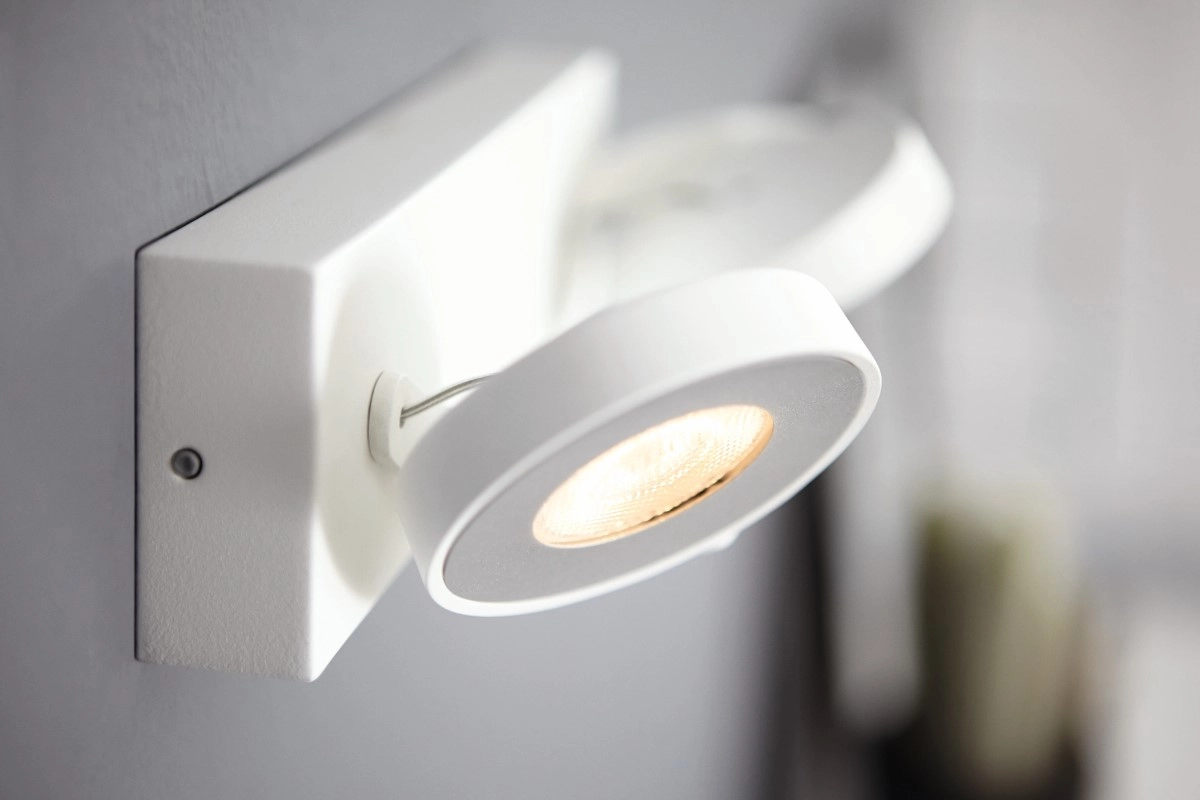 Leuchte Clockwork 2 Licht weiß Philips 8718696154519