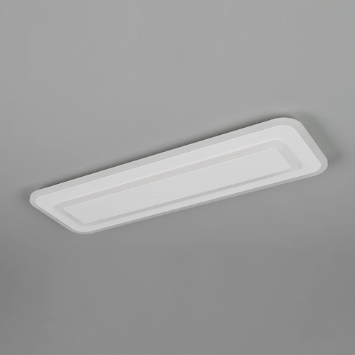 Moderne Deckenlampe Riva Weiß 60 cm Trio 4017807682915