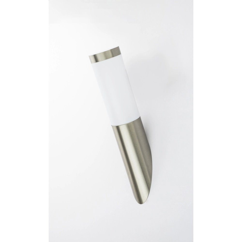 Außenlampe Boston Edelstahl mit Weiß Globo 9007371107353