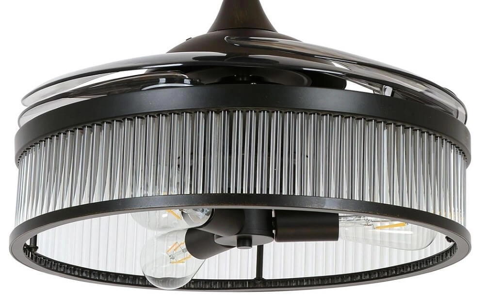 Schwarzer Deckenventilator Fanway Corbelle Ø 122cm Beacon 9333509143994