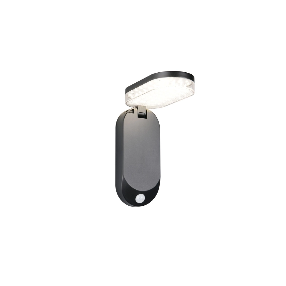 Design-Wandleuchte Lagoas Solar Schwarz Trio 4017807647969