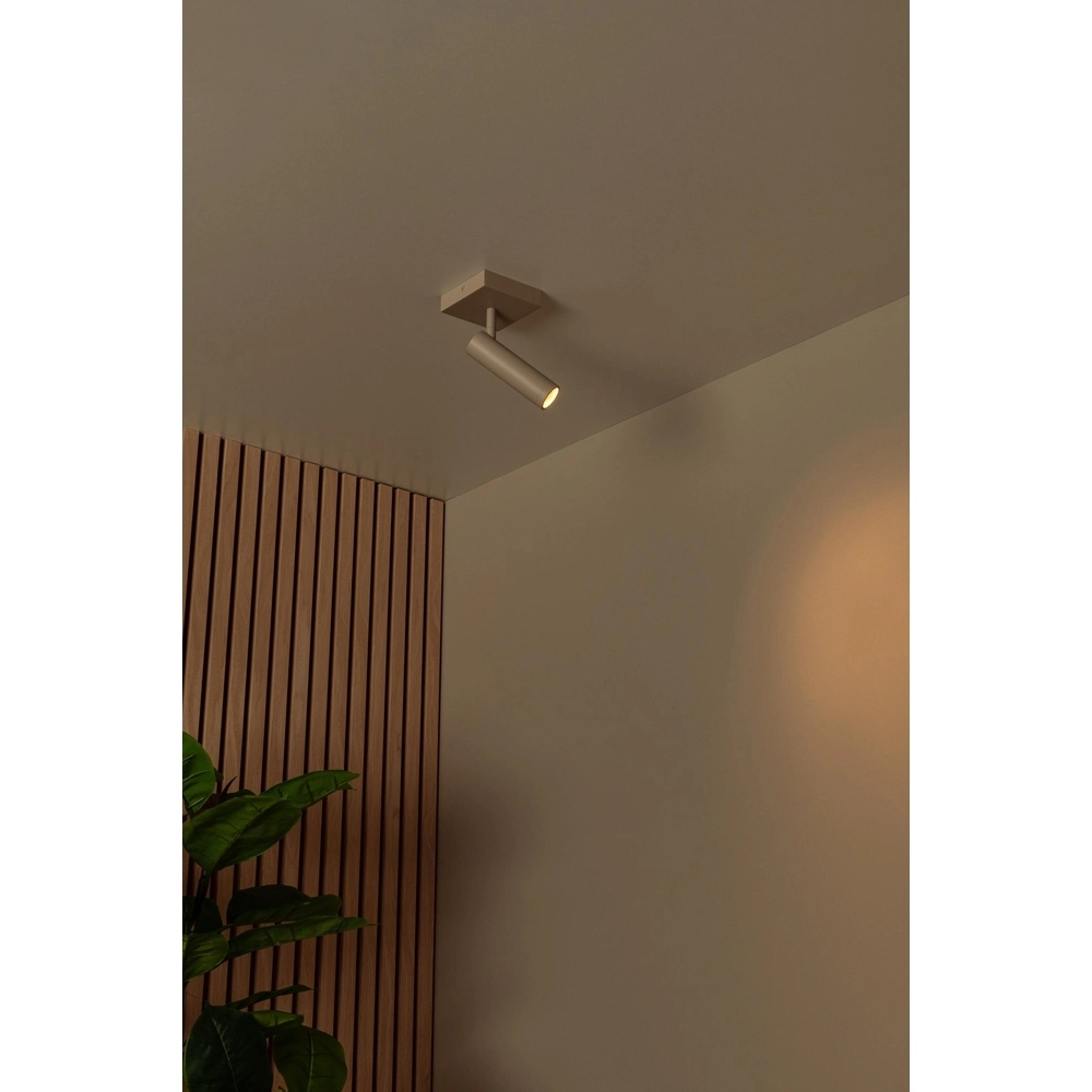 Elegante Deckenlampe Grado Sandbraun Lucide 5411212221704