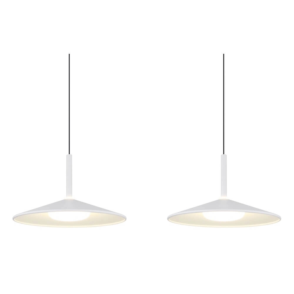 Design-Pendelleuchte Lampone 3-flammig weiß Globo 9007371474806