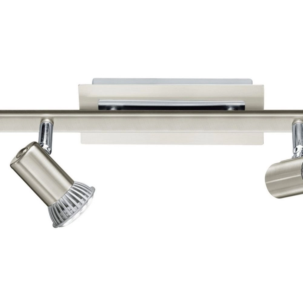 LED-Deckenspot Rottelo Beam 4-Licht-LED-Nickelmatte Eglo 9002759909178