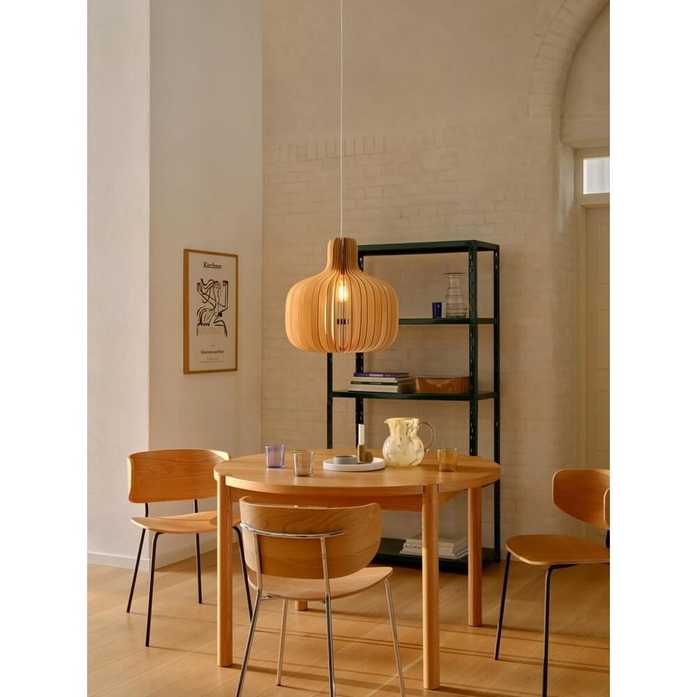 Design-Pendelleuchte Hazo Holz Ø 43cm Nordlux 5704924024276