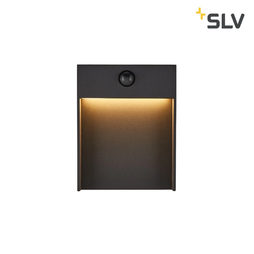 LED-Wandleuchte Flatt Sensor mit Bewegungssensor SLV 4024163231480